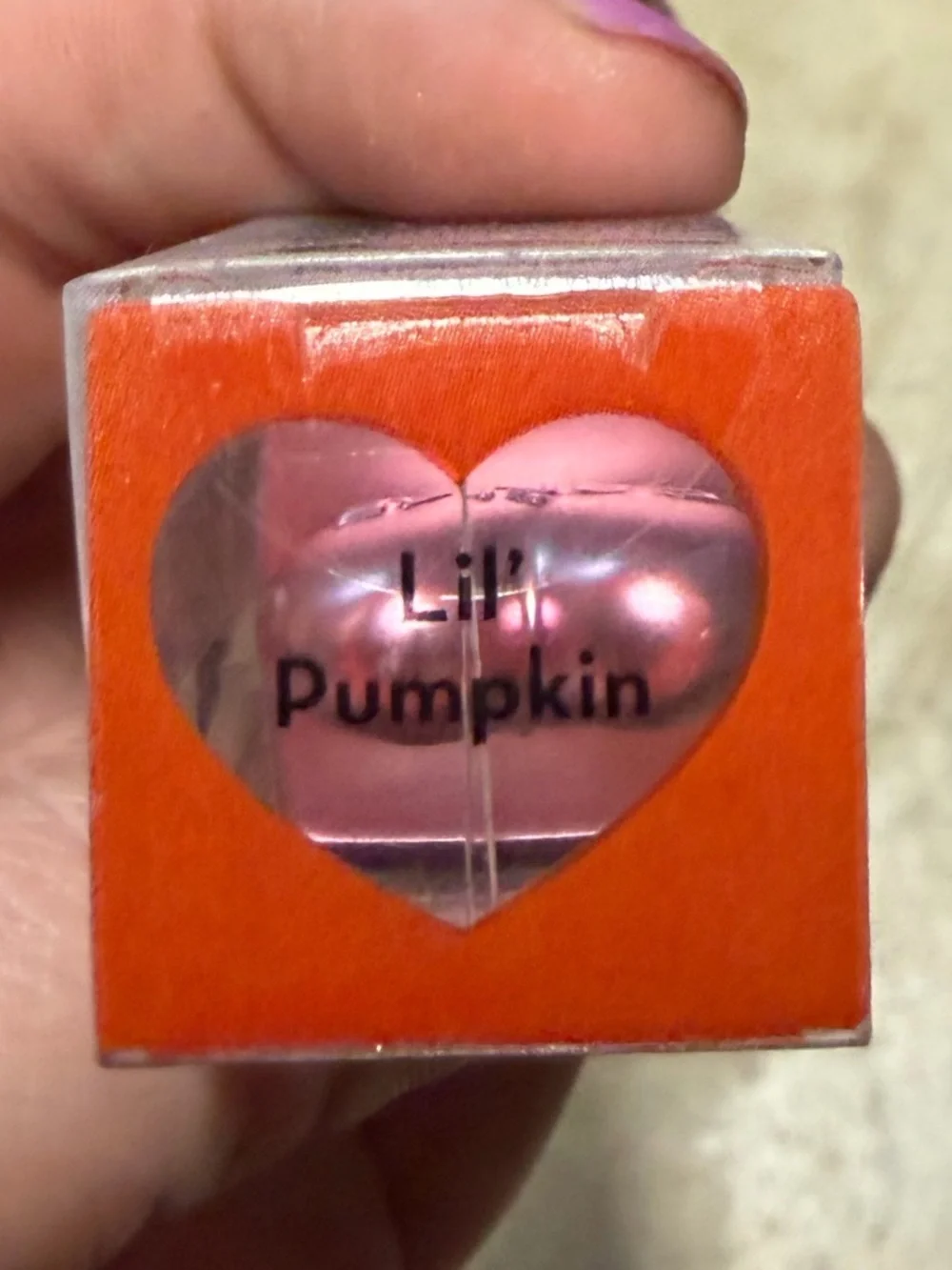 The Crème Shop x Hello Kitty Cheeky Liquid Blush in the shade Lil Pumpkin